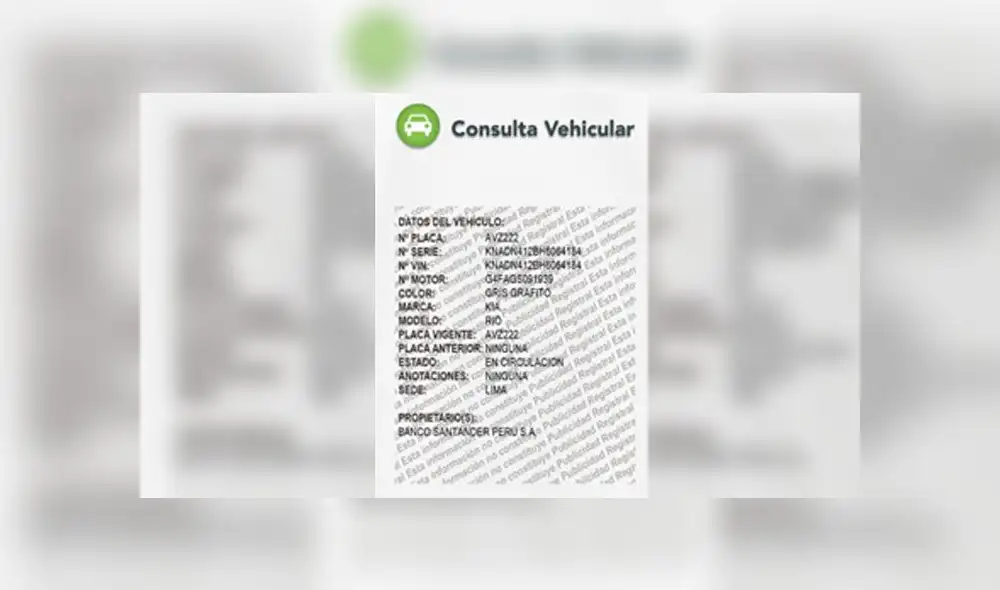 El vehículo que se la llevó pertenece al Banco Santander. Foto: Captura. El vehículo que se la llevó pertenece al Banco Santander. Foto: Captura.