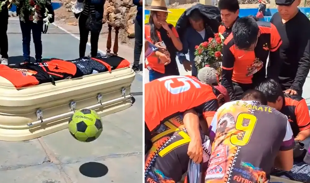 Su madre fue quien le dio el último pase. Foto: captura Funeraria Zuñiga AQP Su madre fue quien le dio el último pase. Foto: captura Funeraria Zuñiga AQP