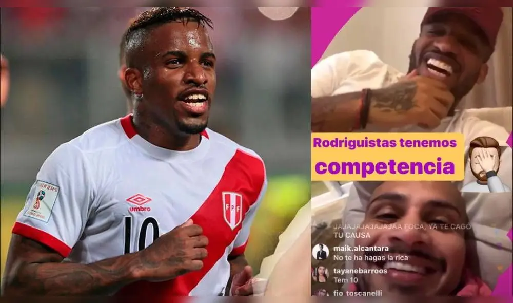 Rodrigo González y Jefferson Farfán Rodrigo González y Jefferson Farfán