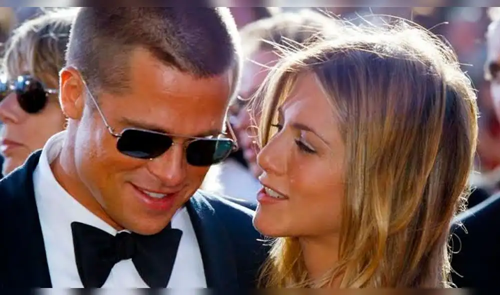 Brad Pitt y Jennifer Aniston pasaron juntos una fiesta navideña Brad Pitt y Jennifer Aniston pasaron juntos una fiesta navideña