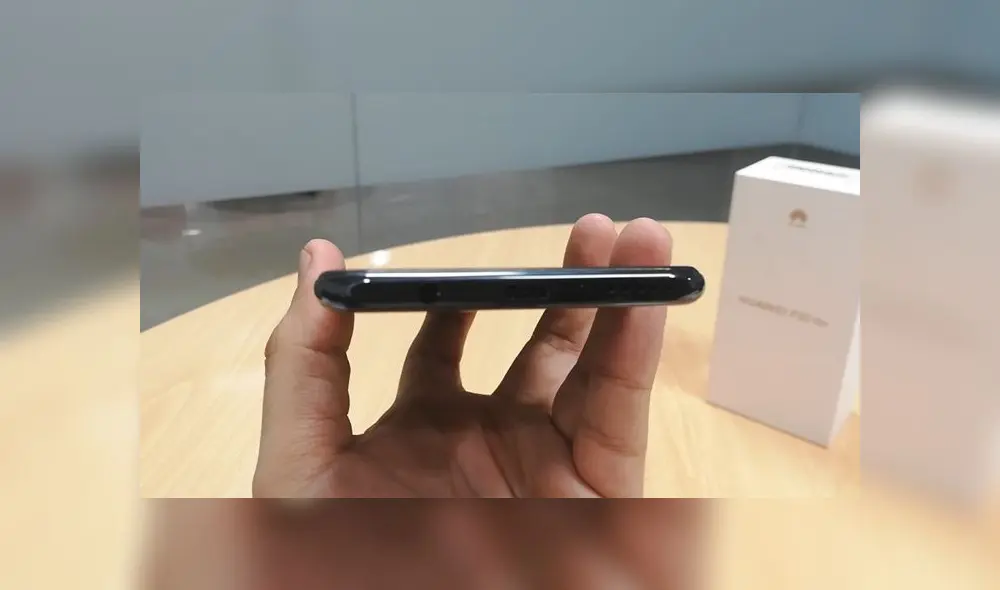 El Huawei P30 Lite posee carga rápida y una batería de 3.340 mAh. Foto: Daniel Robles. El Huawei P30 Lite posee carga rápida y una batería de 3.340 mAh. Foto: Daniel Robles.