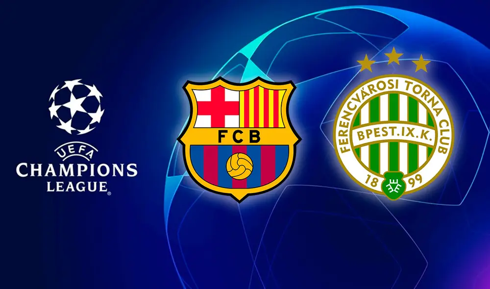 Barcelona vs. Ferencváros EN VIVO por la Champions League Barcelona vs. Ferencváros EN VIVO por la Champions League