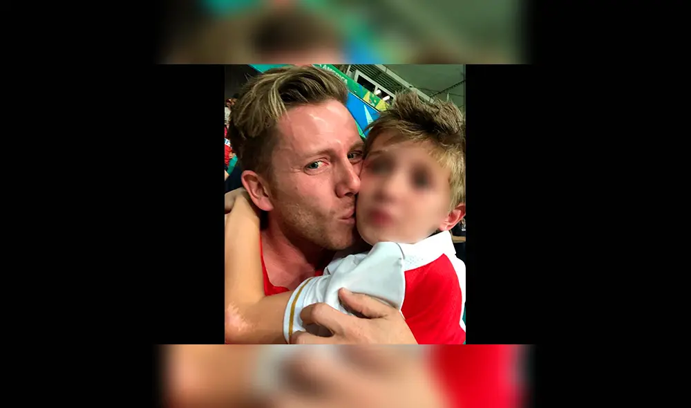 Copa América 2019: hijo y nieto de Ricardo Gareca lloraron con la clasificación a semifinales. Foto: Instagram
