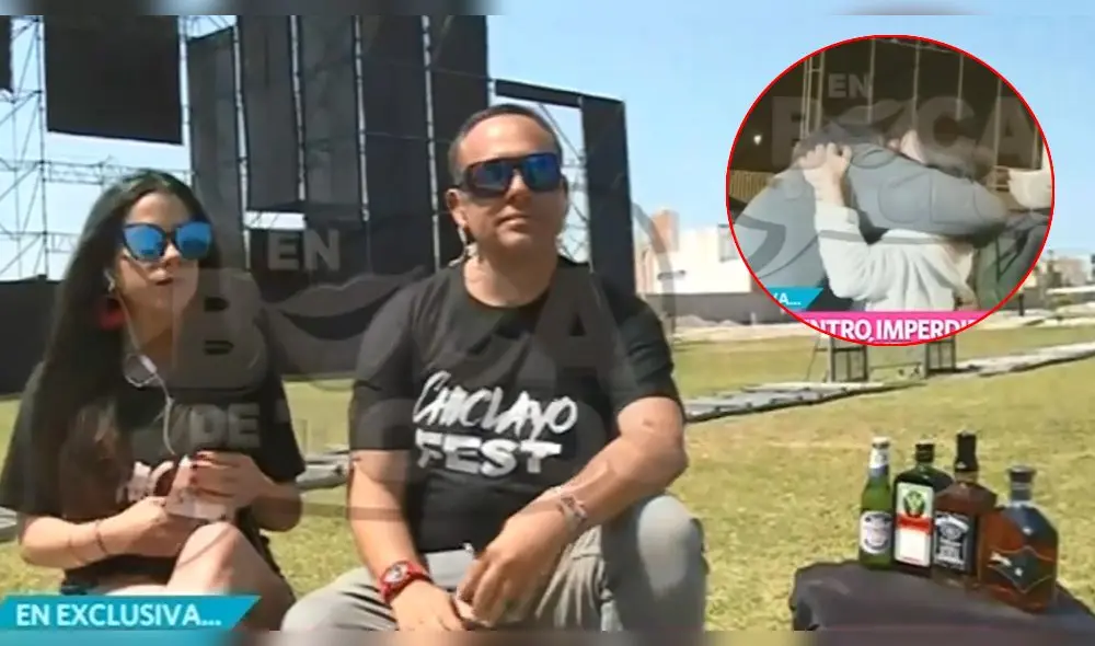 Roberto Martínez y Vanessa Terkes se reencuentran con efusivo abrazo Roberto Martínez y Vanessa Terkes se reencuentran con efusivo abrazo