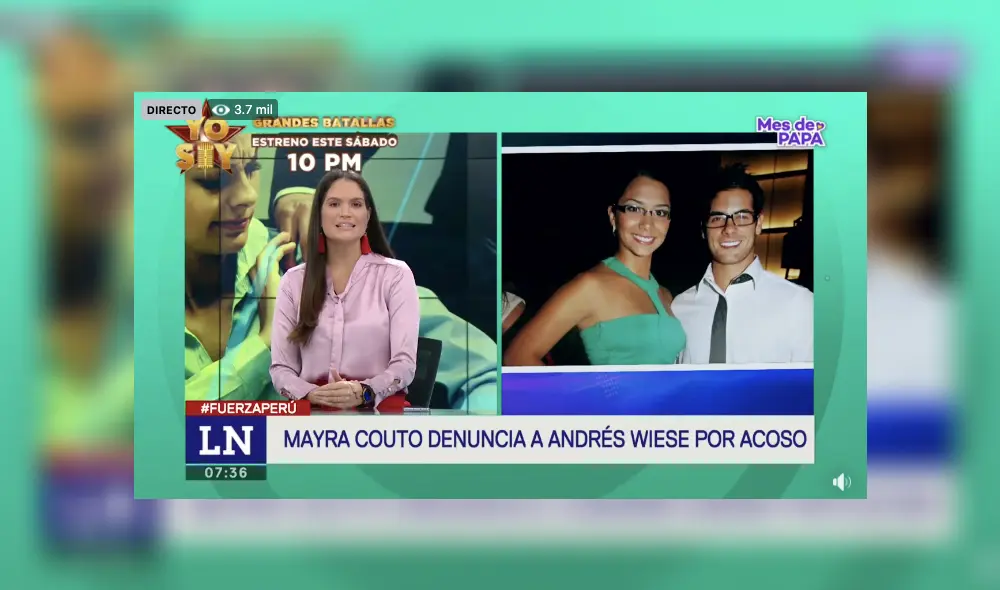 Lorena Álvarez opina sobre denuncia de Mayra Couto contra Andrés Wiese