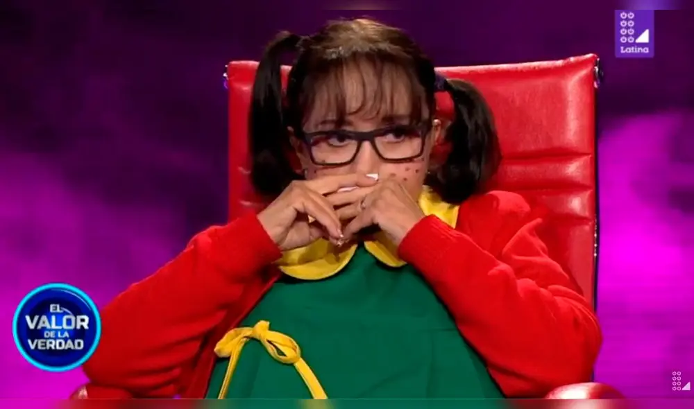 La Chilindrina en “El valor de la verdad La Chilindrina en “El valor de la verdad