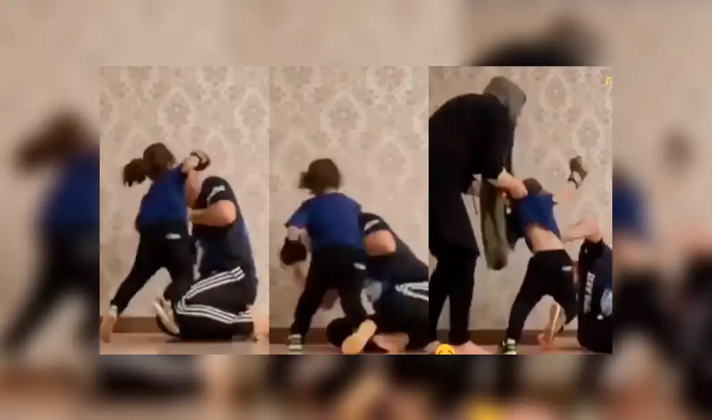 Facebook: Niña boxeadora supera a su padre y le da brutal golpiza [VIDEO]