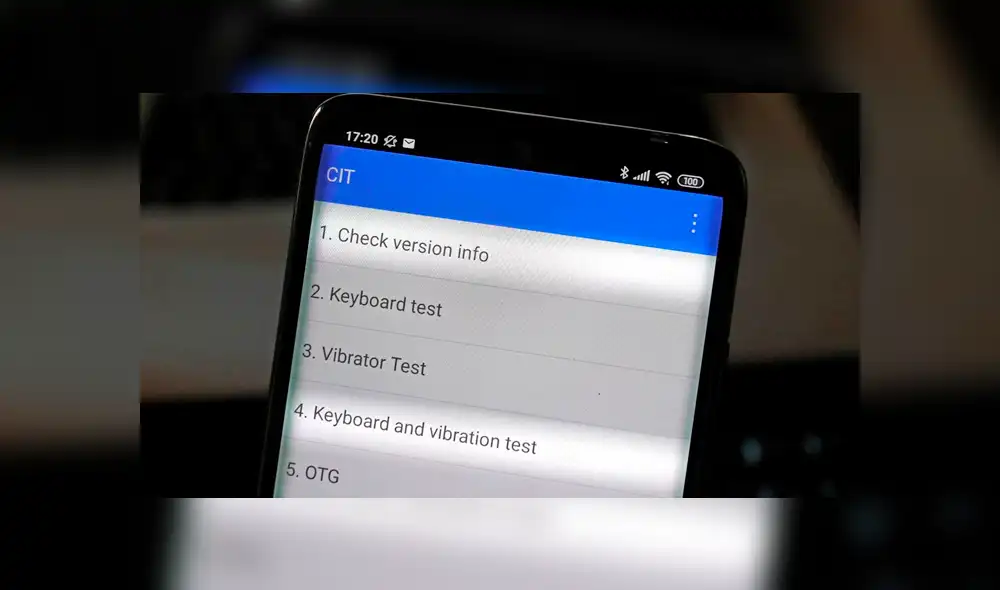 CIT es el menú secreto que te permite realizar diagnósticos para saber qué funciones de tu smartphone está fallando. Foto: Xiaomi.