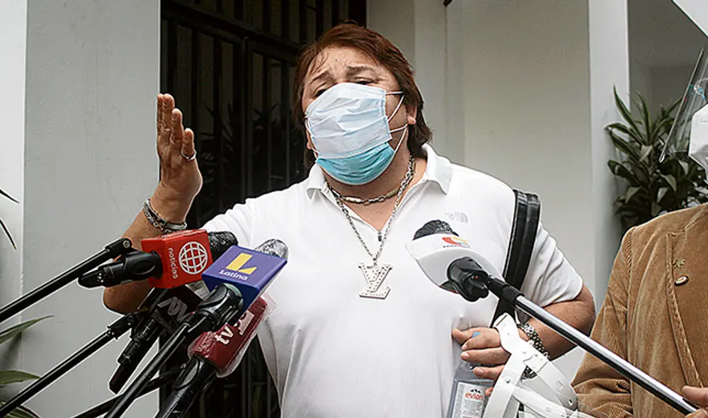 Colaboró. Richard Swing dijo que entregó todo lo solicitado. Foto: Diego Vertiz Colaboró. Richard Swing dijo que entregó todo lo solicitado. Foto: Diego Vertiz