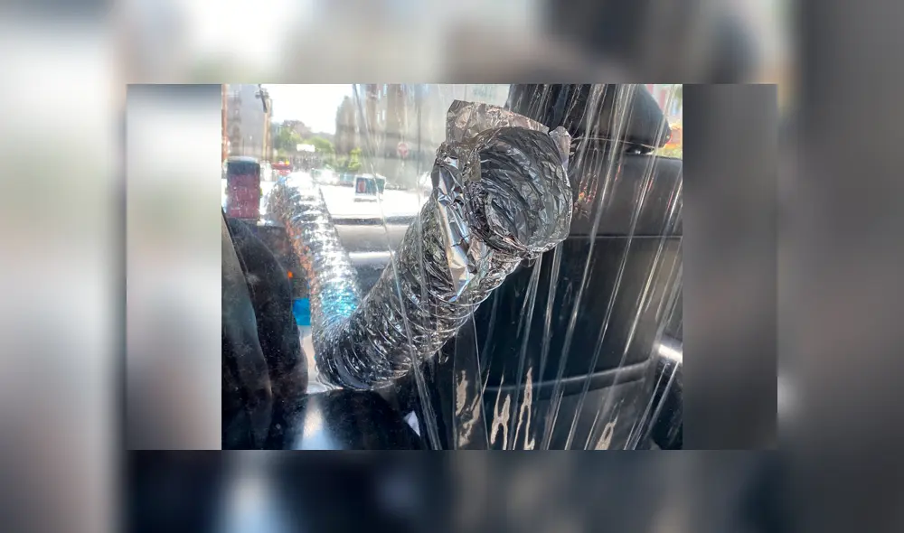 Desliza para ver algunos de los más curiosos 'sistemas de seguridad' de algunos taxistas. Foto: WannaBeReeceJr/Twitter Desliza para ver algunos de los más curiosos 'sistemas de seguridad' de algunos taxistas. Foto: WannaBeReeceJr/Twitter