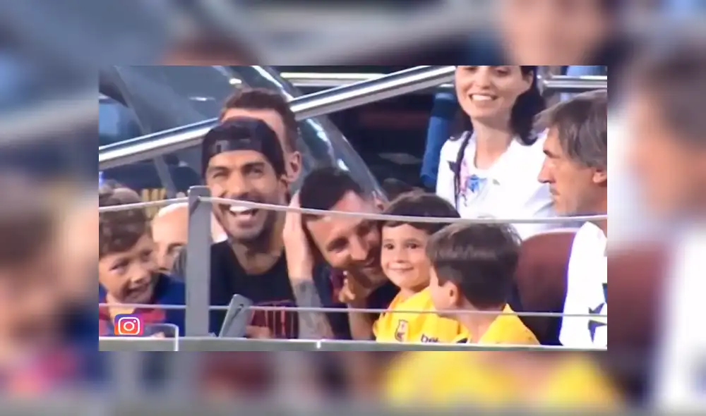 Mateo Messi, hijo de Lionel Messi, fue protagonista de un inusual momento durante el partido del Barcelona. Mateo Messi, hijo de Lionel Messi, fue protagonista de un inusual momento durante el partido del Barcelona.