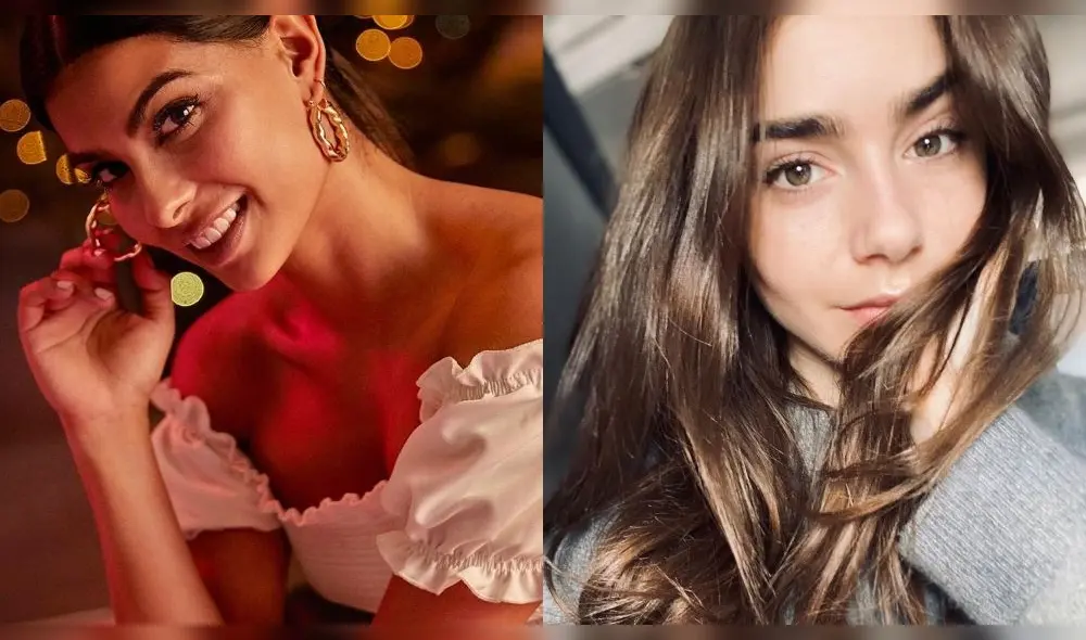 Ivana Yturbe gana a Lily Collins en rostro más bello del mundo. Foto: Composición.