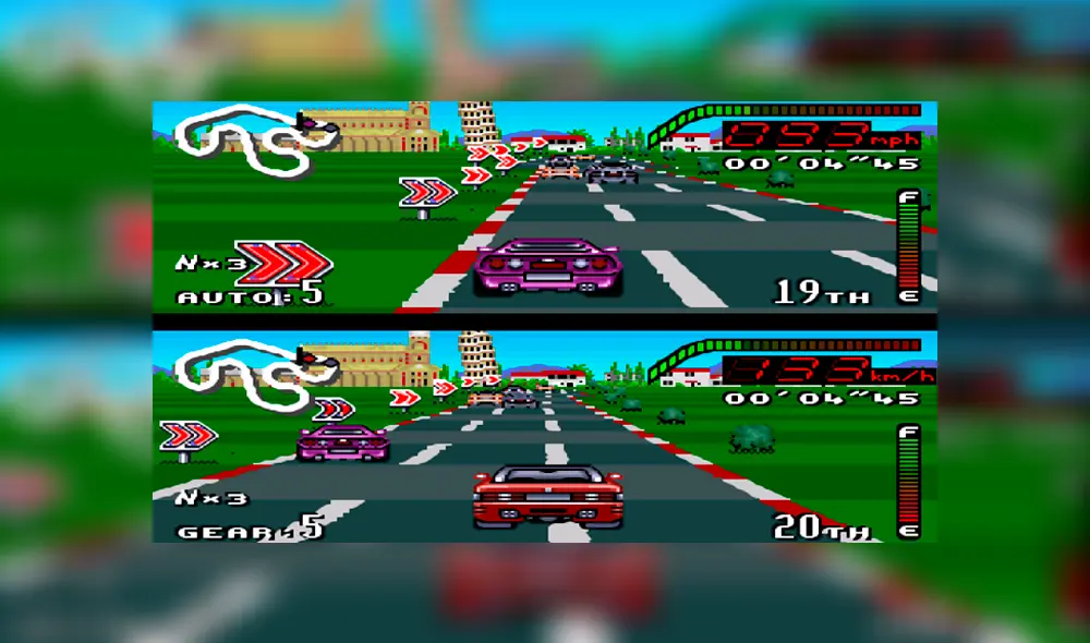 Top Gear: recordado juego de SNES cumple 27 años [VIDEO]