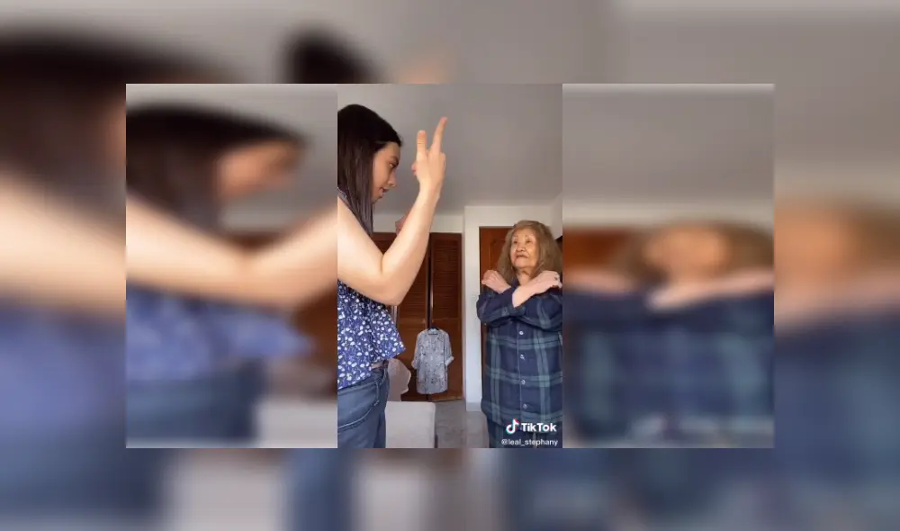 Desliza las imágenes para ver más de esta curiosa abuelita y su intento por bailar reggaetón. (Foto: captura) Desliza las imágenes para ver más de esta curiosa abuelita y su intento por bailar reggaetón. (Foto: captura)