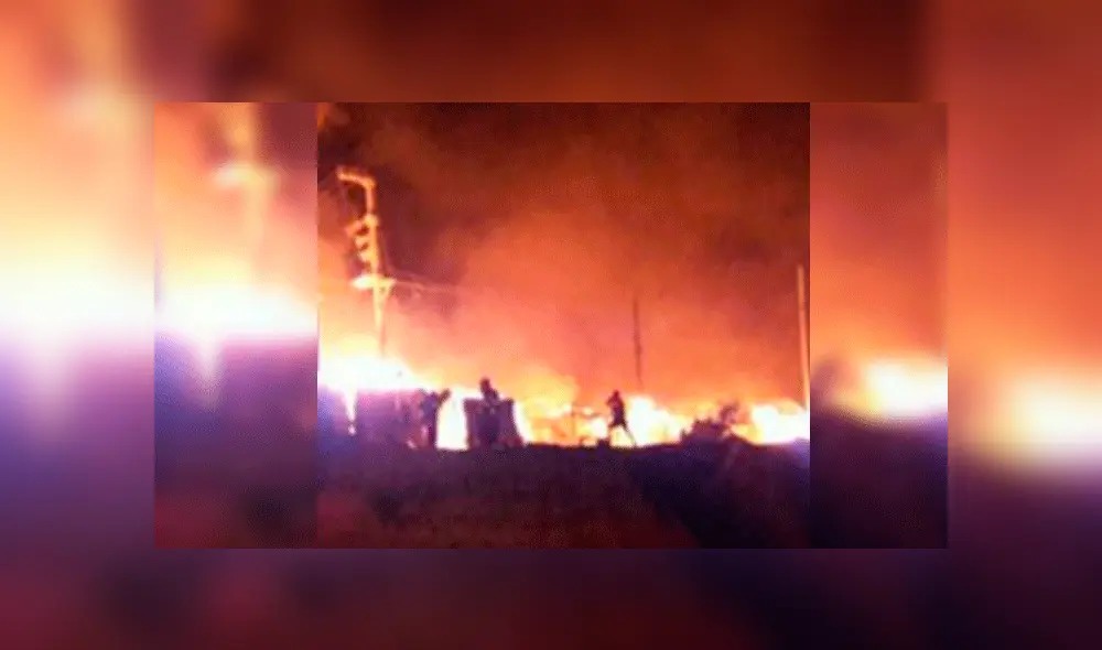 Chosica: menor murió en incendio de taller de pirotécnicos [VIDEO]