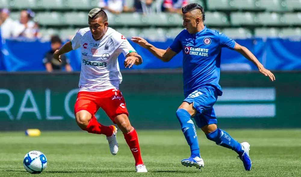 Carson, California, 14 de julio de 2019. , durante el partido de la Super Copa MX 2019 entre la Máquina Celeste del Cruz Azul los Rayos del Necaxa, celebrado en el estadio Dignity Health Sports Park. Foto: Imago7/Xavier Hernandez