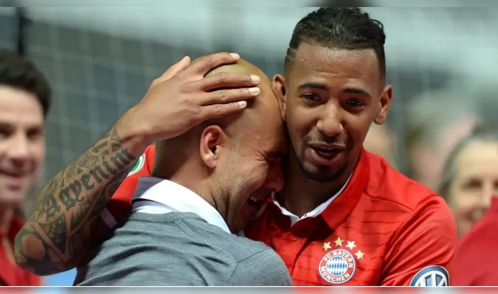 Jerome Boateng defiende a Guardiola de las acusaciones racistas de Touré Jerome Boateng defiende a Guardiola de las acusaciones racistas de Touré