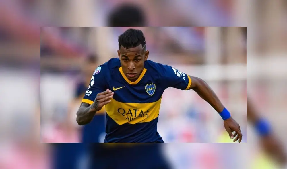 El colombiano Sebastián Villa juega desde la temporada pasada en Boca. Ha sido convocado a la selección de su país.