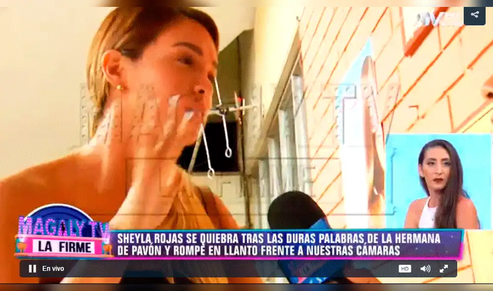 Sheyla Rojas llora al ser tildada de "mentirosa" por Alicia Pavón [VIDEOS]
