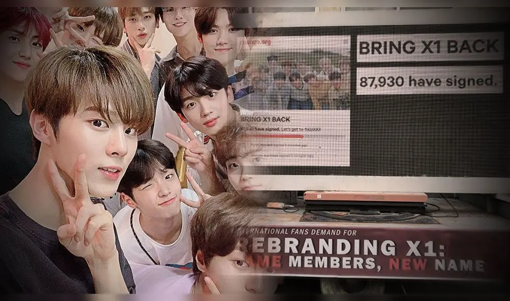 Fans de X1 contratan pantallas LED para pedir que el grupo retome sus actividades