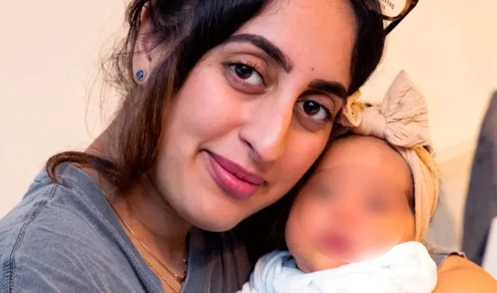 “Fue el parto más rápido de mi vida, rompí bolsa cinco minutos después de haber tomado el taxi”, contó Farah Cacanindin. Foto: The Sun