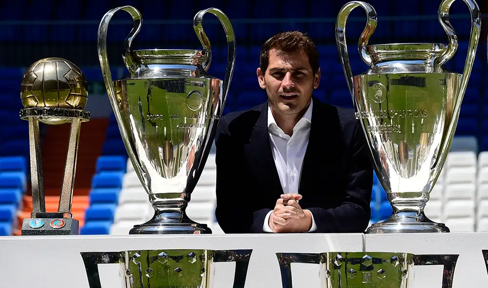 Iker Casillas anuncia su retiro tras más de un año sin jugar. Foto: AFP