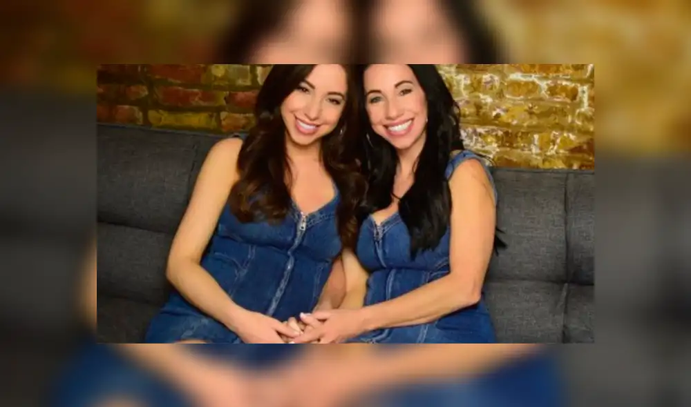 Cher Hubsher, de 30 años, y Dawn Hubsher, de 60 años, parecen hermanas gemelas pero son madre e hija. Foto: Dayli Mail