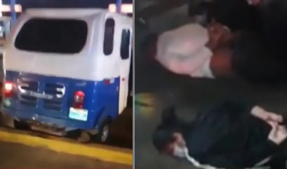 La modalidad de robo de estos ladrones constaba de utilizar la mototaxi. Foto: Captura de América