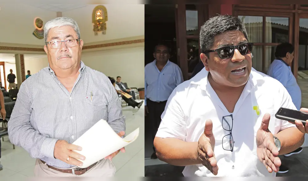 En aprietos. Ramón Becerra y Juan Chapoñán deberán responder ante las autoridades del Ministerio Público. En aprietos. Ramón Becerra y Juan Chapoñán deberán responder ante las autoridades del Ministerio Público.