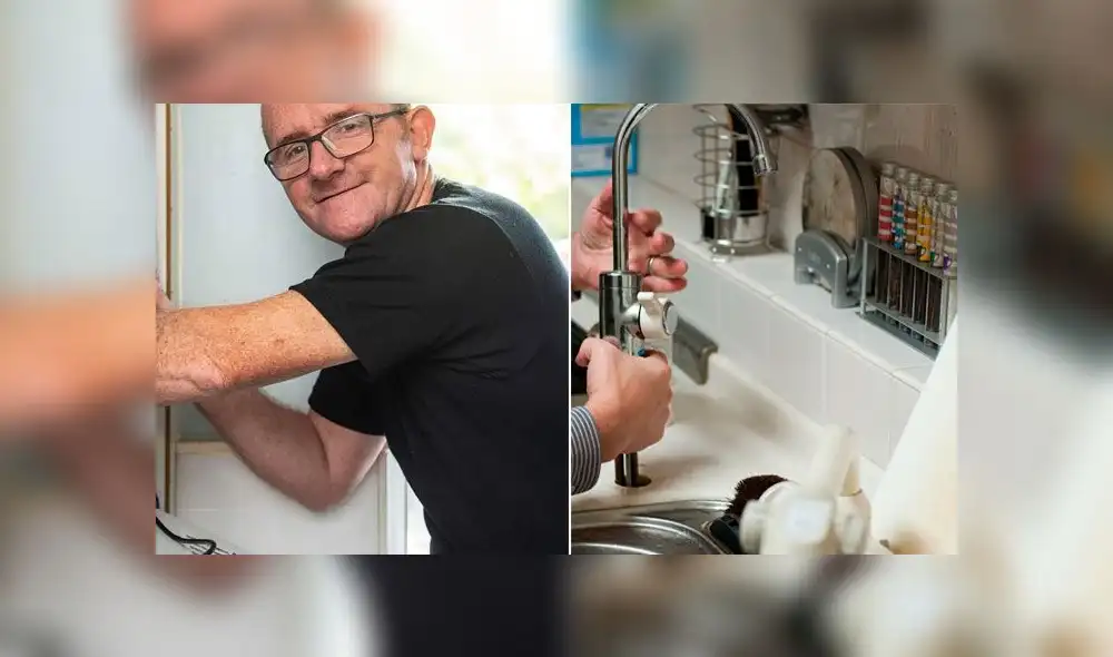 Facebook viral: gasfitero ayuda a ancianos con enfermades graves