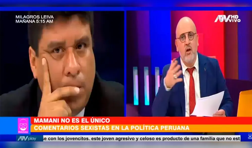 Beto Ortiz arremete contra varios legisladores fujimoristas con demoledores videos