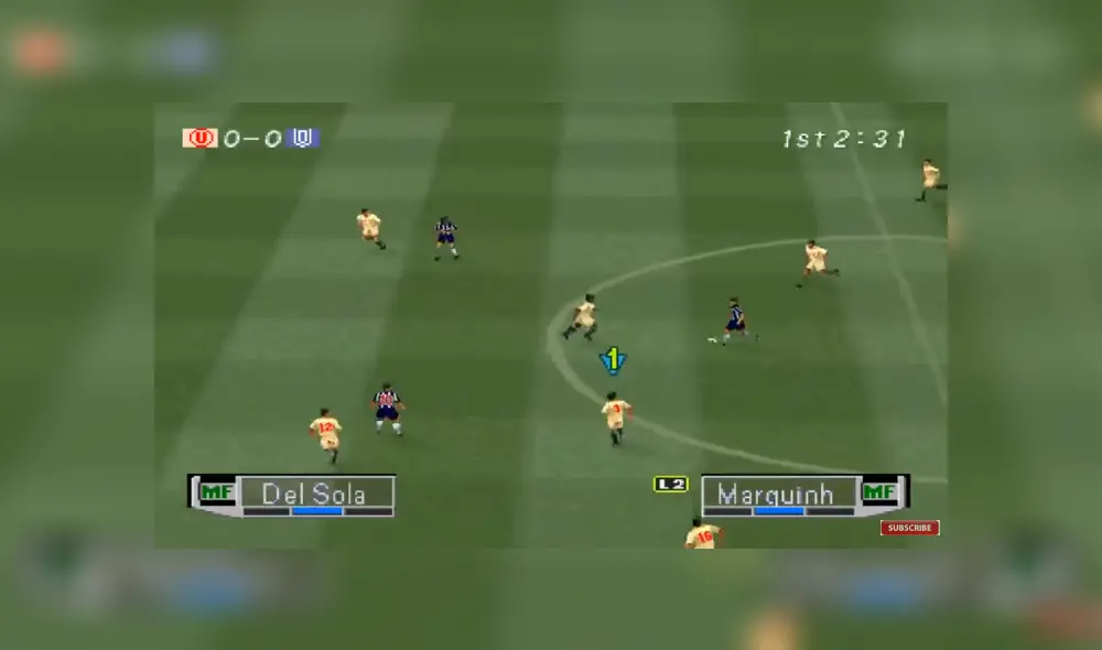 Desliza para ver cómo luce el mod peruano de Winning Eleven 3. Foto: Captura.