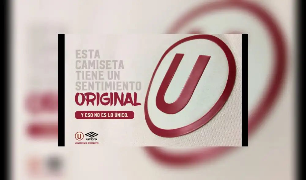 Umbro presenta oficialmente nueva camiseta de Universitario para el 2017 | FOTO