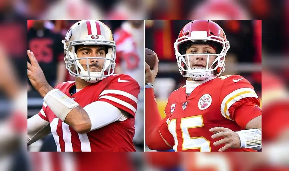 Los Chiefs y los 49ers van por el título en esta edición del Super Bowl. Foto: AP.