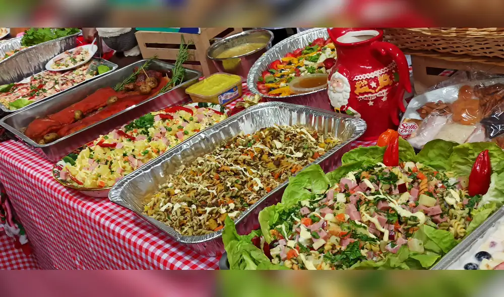 Mira y revisa la preparación de una variedad de complementos para acompañar a tu cena de navidad. Foto: URPI-GLR.