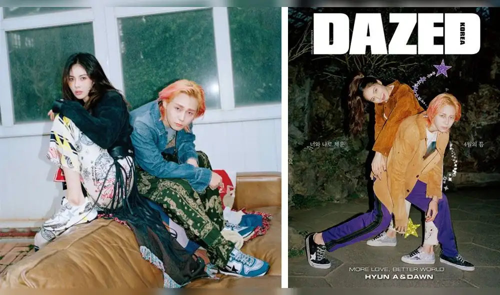 La sesión de la pareja lleva la temática "más amor, mundo mejor"