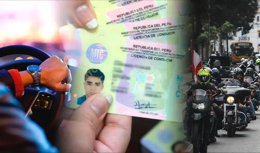 MTC amplía vigencia de licencias de conducir: conoce los nuevos plazos y fechas desde noviembre | brevetes en Perú. Foto:  Foto: composición LR/Andina/difusión