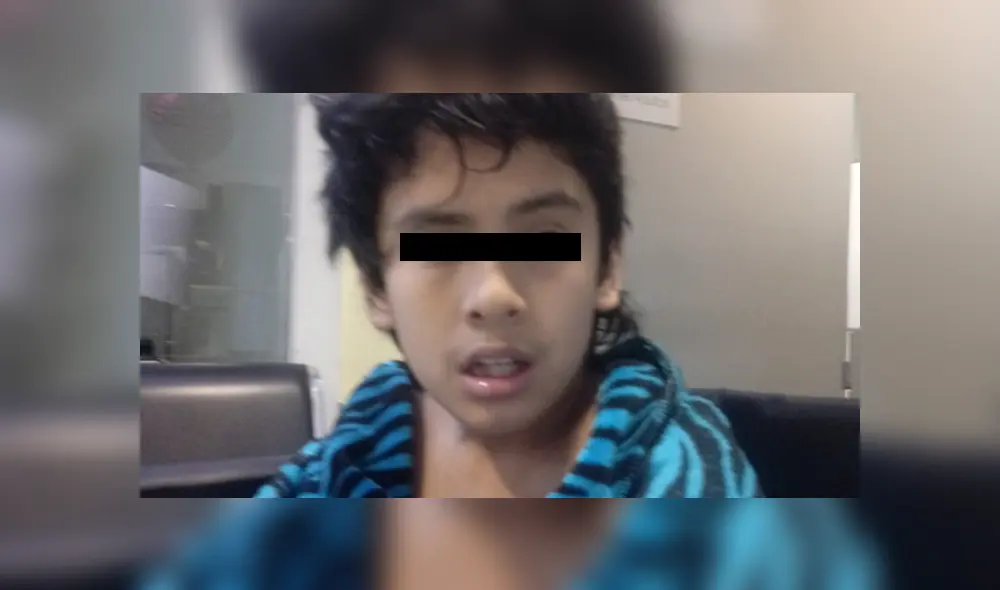 Niño perdido con autismo