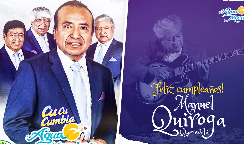 Agua Marina dedica emotivo saludo a su fundador Manuel Quiroga por su cumpleaños Agua Marina dedica emotivo saludo a su fundador Manuel Quiroga por su cumpleaños
