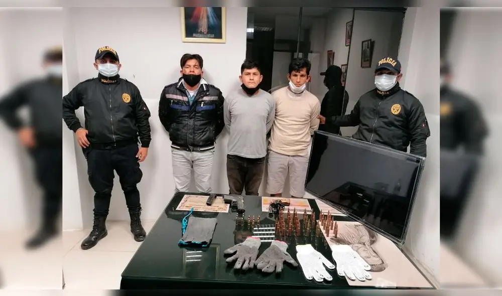 Policía capturó a "Los Hienas de Frontera". Policía capturó a "Los Hienas de Frontera".