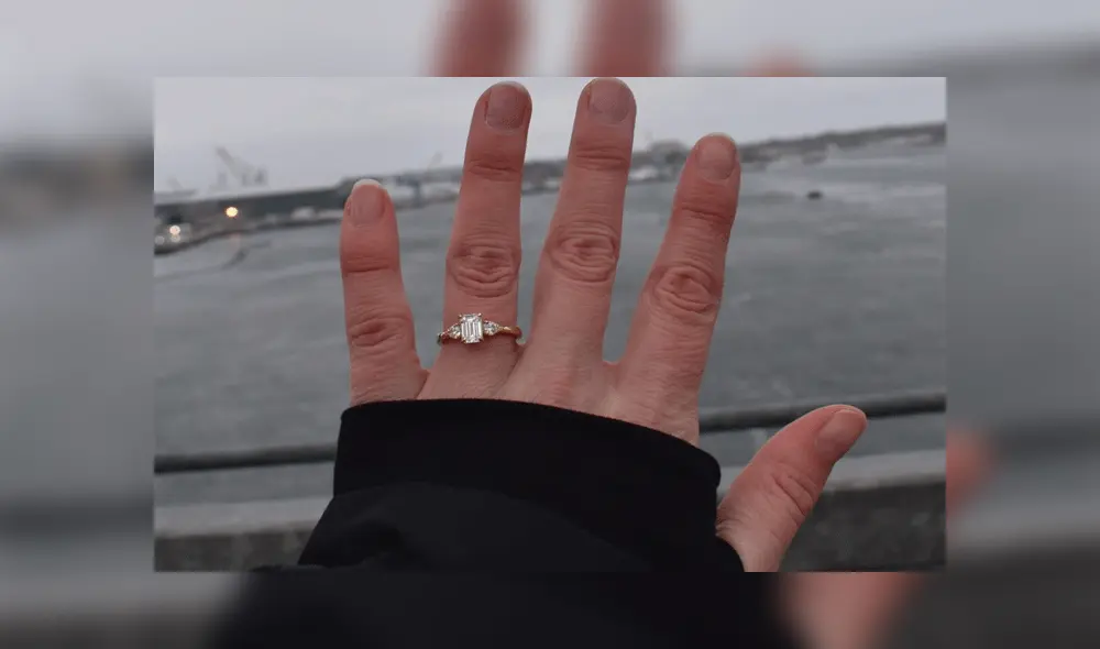 La romántica propuesta de matrimonio que hizo un ingeniero a su novia en un puente [FOTOS]