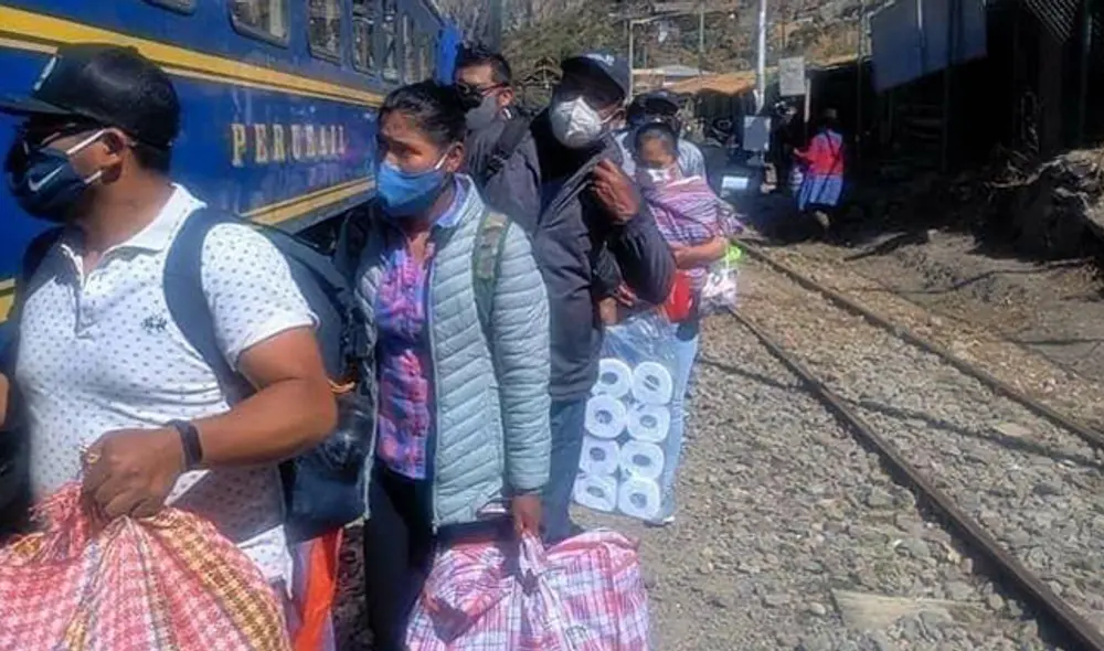 Tren Macho PeruRail COVID (Foto: Cuscoinforma.pe) Tren Macho PeruRail COVID (Foto: Cuscoinforma.pe)