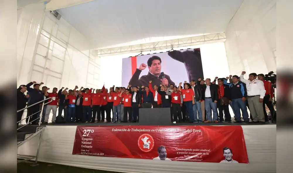 Mario Huamán dejó de ser el secretario general de la FTCCP Mario Huamán dejó de ser el secretario general de la FTCCP