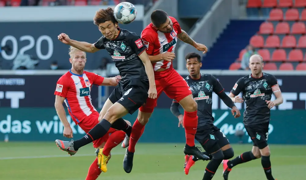 Werder Bremen vs. Heidenheim EN VIVO por el playoff de vuelta de la Bundesliga. | Foto: EFE