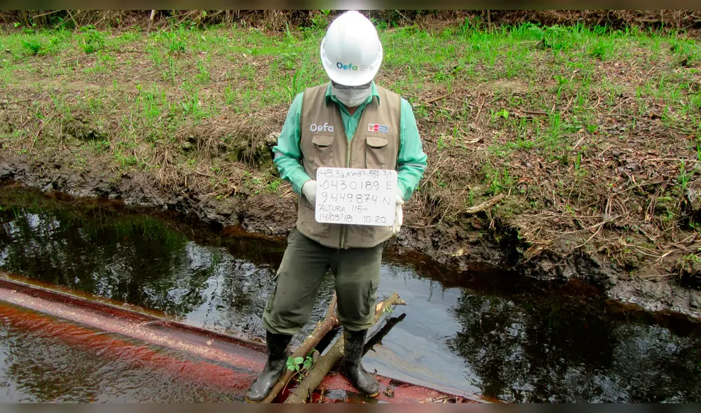Derrame de petróleo en Loreto. Derrame de petróleo en Loreto.