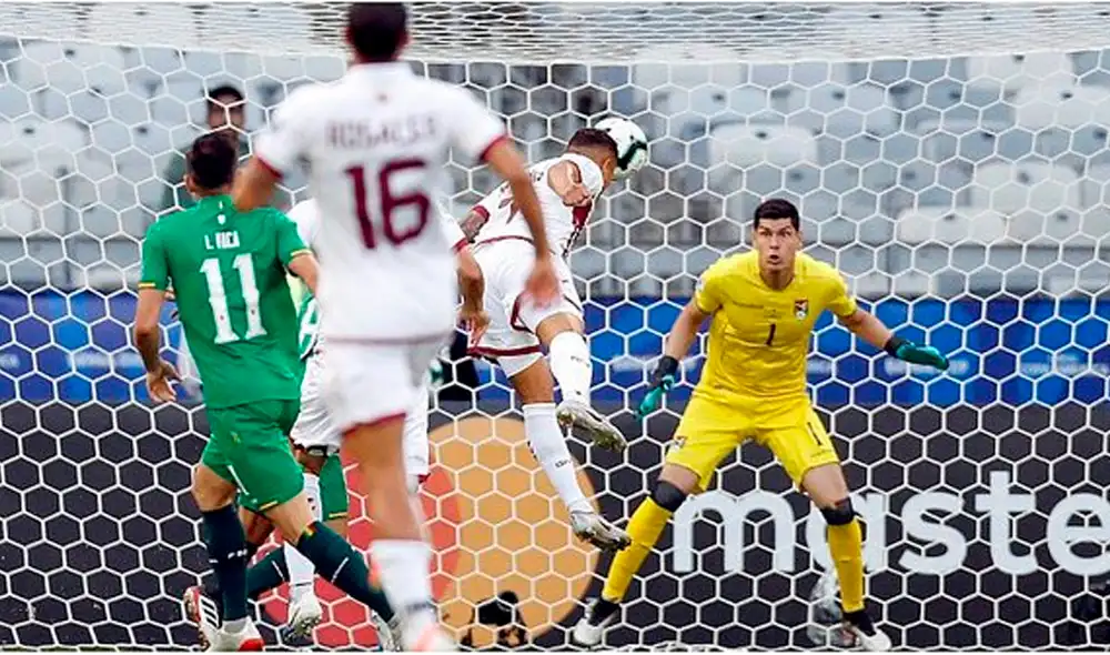 Gol de Venezuela a Brasil 1-0. Gol de Venezuela a Brasil 1-0.