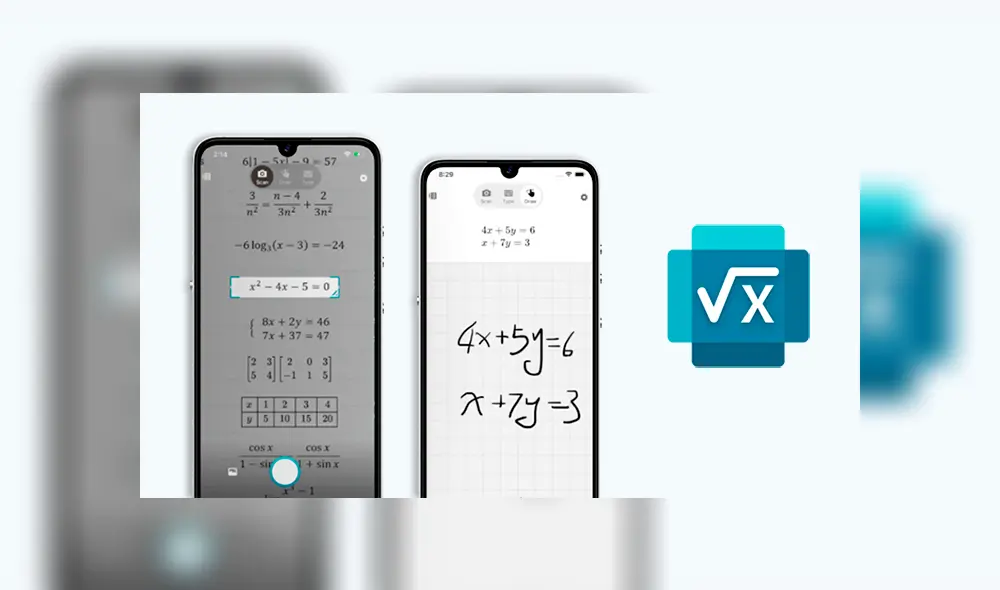 Con esta app podrás resolver problemas matemáticos solo con la cámara de tu móvil. Con esta app podrás resolver problemas matemáticos solo con la cámara de tu móvil.