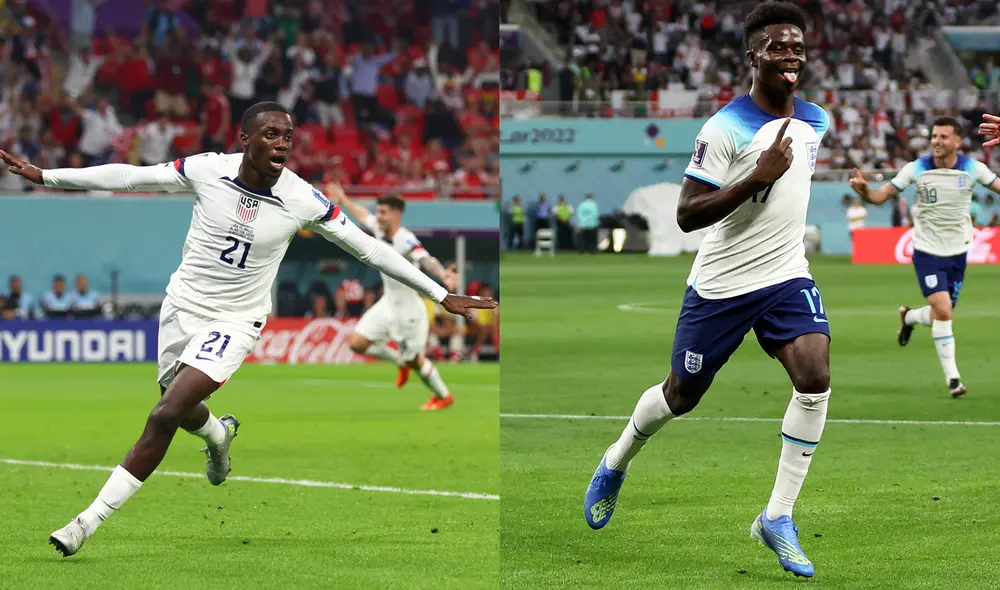 Estados Unidos e Inglaterra se verán las caras en una justa mundialista después de 12 años. Foto: Composición-GLR/Twitter @England/Twitter @USMNT