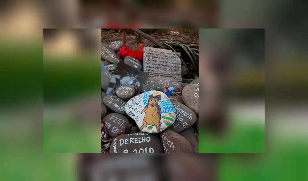 Facebook viral: decoran tumba de 'Perrovaca' con tiernos recuerdos hechos por alumnos de la UNMSM [FOTOS]