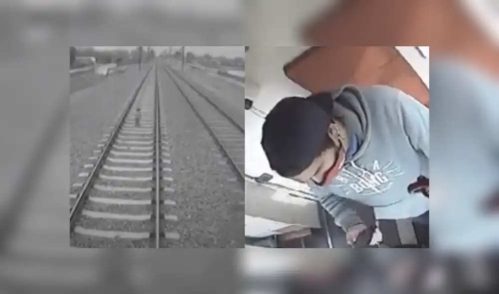 El momento quedó registrado por las cámaras. Foto: captura/YouTube El momento quedó registrado por las cámaras. Foto: captura/YouTube